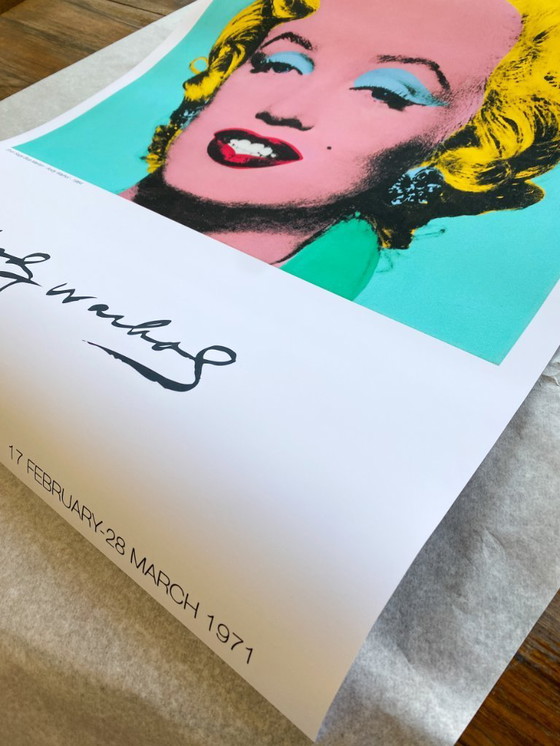 Image 1 of Marilyn Monroe - Shot Sage Blue Marilyn - Affiche 50 x 70 cm