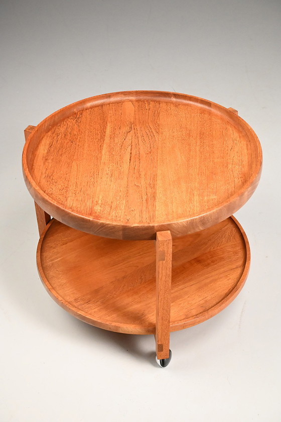 Image 1 of Carrito de té de roble