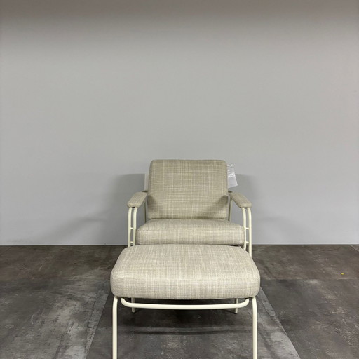 poltrona con pouf Pim di bert plantagie