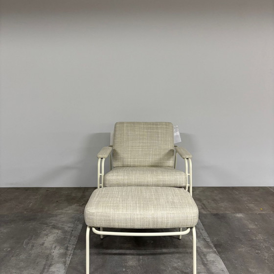 Image 1 of poltrona con pouf Pim di bert plantagie