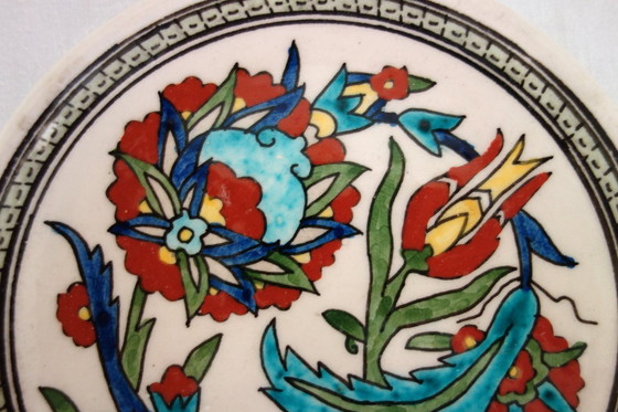 Image 1 of Set di 6 piatti da parete turchi vintage