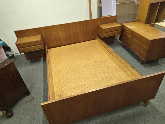 Komplettes 6-teiliges Mid-Century Schlafzimmer-Set (Teak / Novum) – novum boxtel, Schlafzimmerzubehör, Wood (photo 2 of 15)