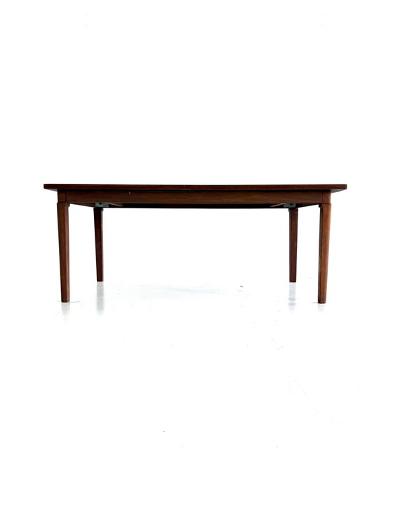Vintage Danish Teak Dining Table '60 – Wood, Metal (photo 3 of 15)