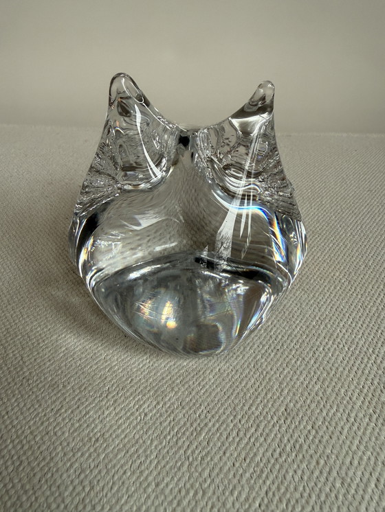 Image 1 of Daum Francia, bellissimo gufo di cristallo, 1970/'80