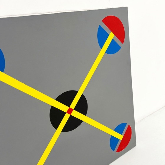 Image 1 of Abstraktes Gemälde von Fabrizio Giorgi, 1989