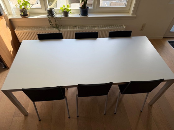 MDF Italia Lim Design Dining Table Desk (200x90) - Aluminium (photo 6 of 12)