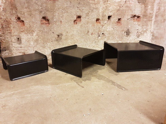 Image 1 of 3 tables gigognes / tables basses Rosenthal années 1970