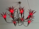Lampadario artistico vintage