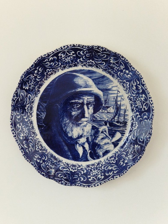 Image 1 of Piastra da muro.Delfts.Boch Freres La Louviere.