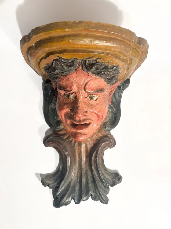 Paire de consoles italiennes en terre cuite du XVIIIe siècle – Objets déco (photo 11 of 17)