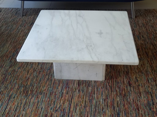 mesa de centro de mármol