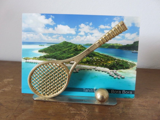 Image 1 of Sujetalibros "Tenis y Golf", 1970