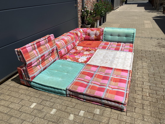 Image 1 of Roche Bobois Mah Jong Kenzo Takada 10 elements, 4 cushions TOP state!!!