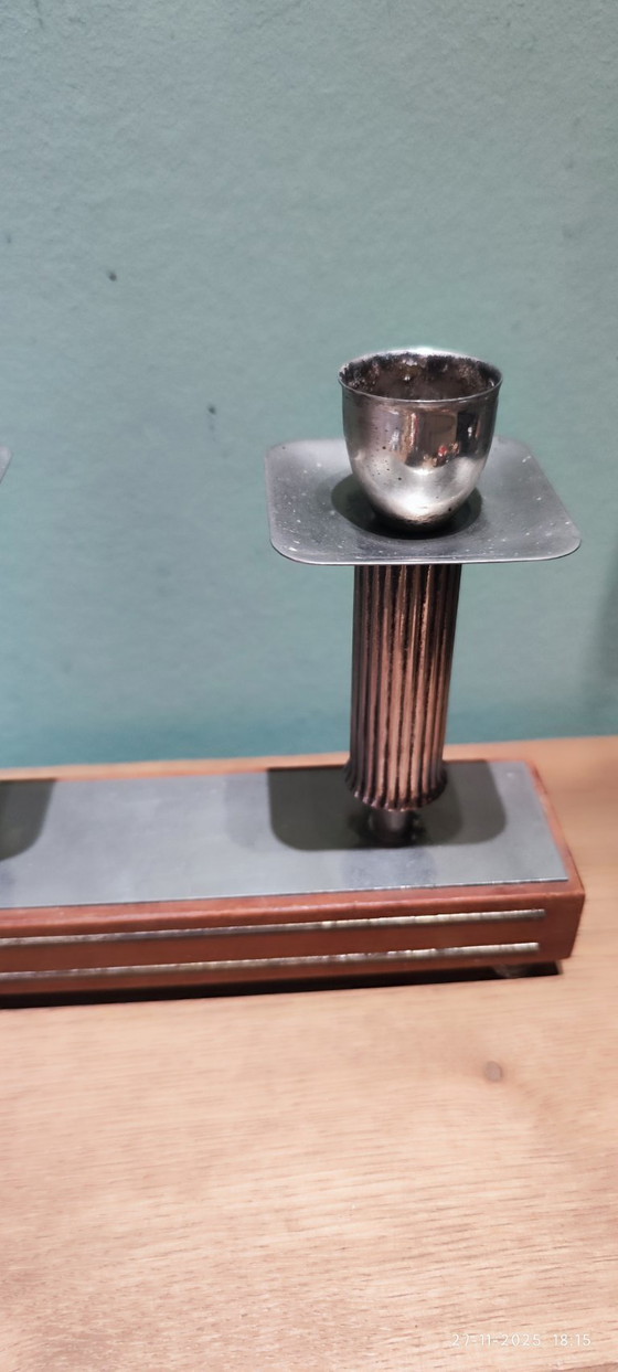 Image 1 of Art-Deco-Kerzenständer