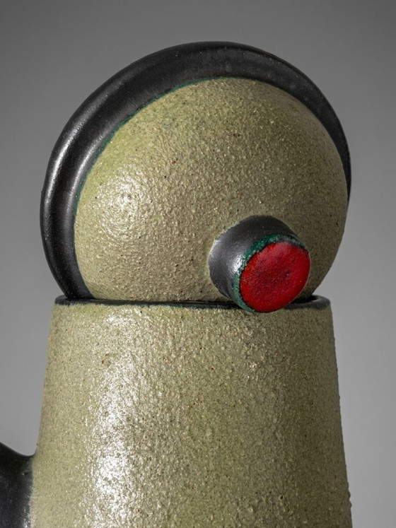 Gran Jarra Fratelli Fanciullacci Atribuida – Cerámica Italiana – Años 60 – Jarrones, Ceramic (photo 7 of 11)