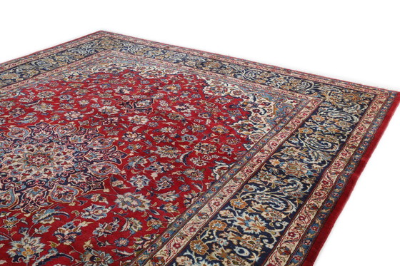 Image 1 of Alfombra persa Isfahán Nadjafabad 4,40 x 3,21 Alfombra oriental fina n.º 24611