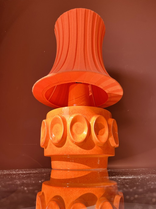 Bellissima lampada da tavolo completa Robert de Schuytener