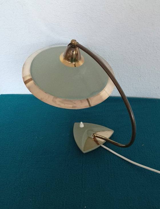 Italian 1950s desk lamp – Metal, Brass (photo 7 of 10)