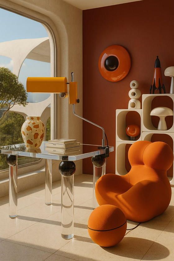 Image 1 of Desk lamp by WB Feldweg for Doria Leuchten 1970s