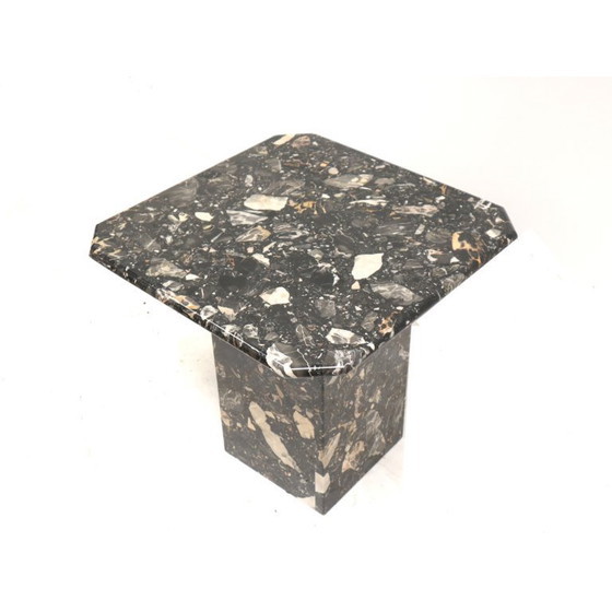Image 1 of Vintage terrazzo coffee table / side table from the 1970s