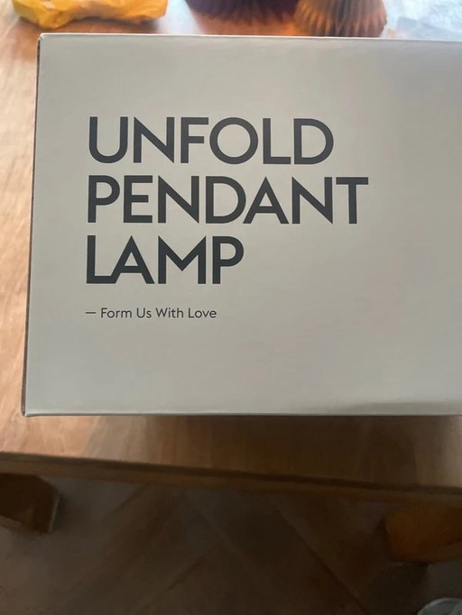 5 x Muuto Unfold Lamp couleur noir