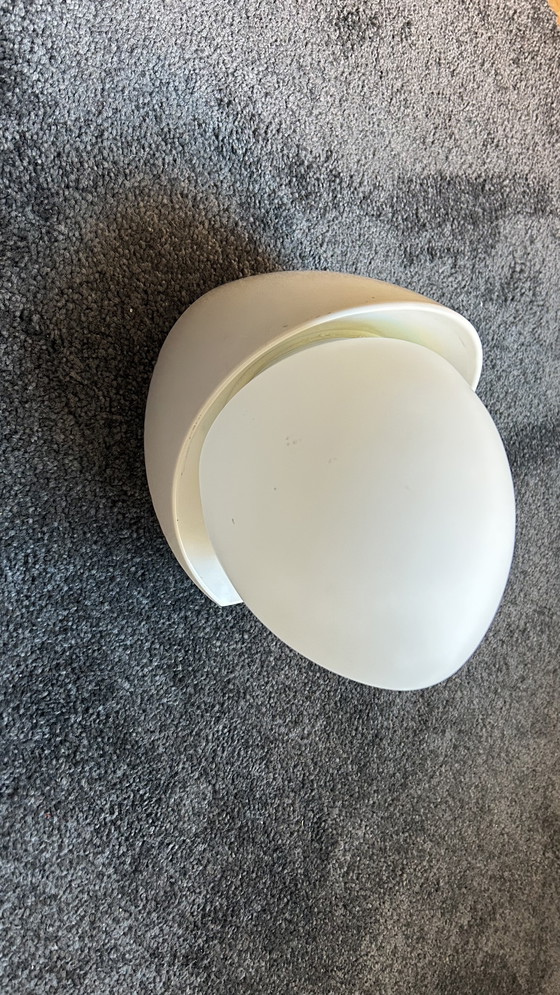 Image 1 of Bo-Niko lampe Bakélite vintage globe ovale.