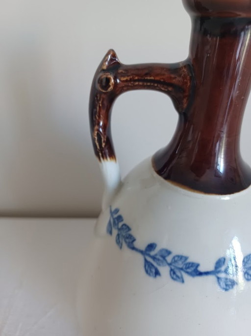 Antica caraffa Saint-Uze a Terre d'Acier — Revol, ca. 1880-1920