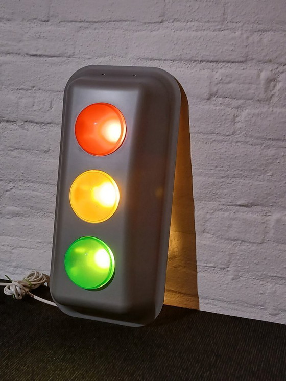 Image 1 of Lampe de signalisation vintage IKEA V0010 - années 1990
