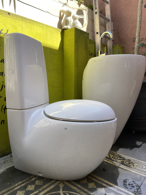 Alessi Il Bagno by Laufen, toilet en wastafel