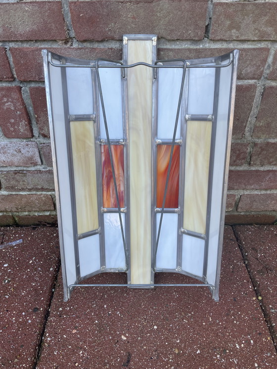 Image 1 of Decoración de pared de vidrieras o lámpara de pared