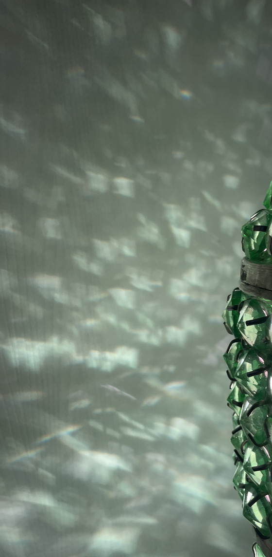 Image 1 of Suspension en verre vintage