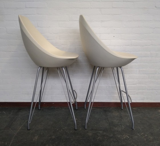 Image 1 of 2x bar stool Roberto Foschia for MIDJ