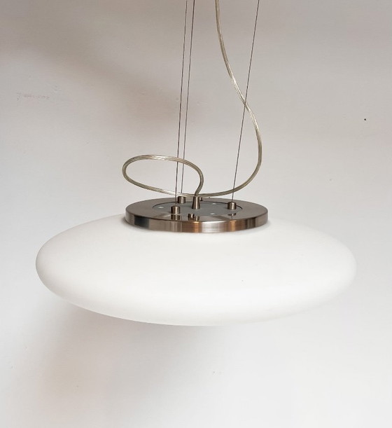 Image 1 of Opaalglazen Zoxx hanglamp, 1990's