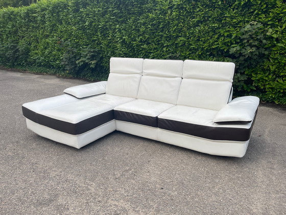 Image 1 of Schönes Chateau d'Ax Echtes Leder Ecksofa