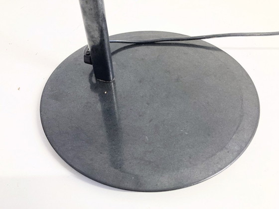 Image 1 of Italienische Halogen Stehleuchte Bogenleuchte Muranoglasschirm von Missoni 80er