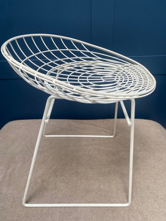 Image 1 of Silla KM05 - Cees Braakman Pastoe (taburete) blanco