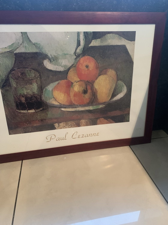 Tableau – Paul Cezanne, Objets d'art, Verre, Papier (photo 4 of 11)
