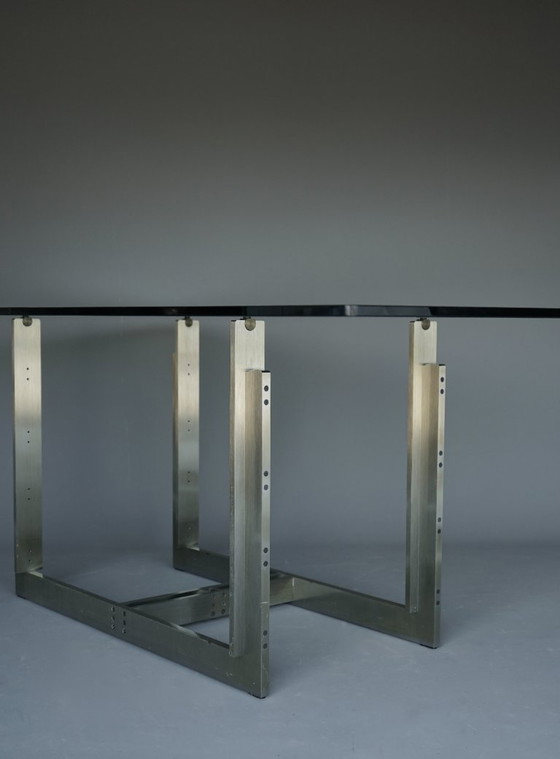Image 1 of Sarpi Dining Table by Carlo Scarpa for Simon Gavina,1970s