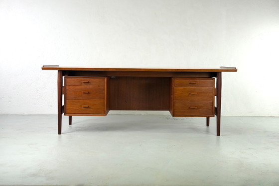 Image 1 of Large office desk model 207 by Arne Vodder for Sibast - 1960s