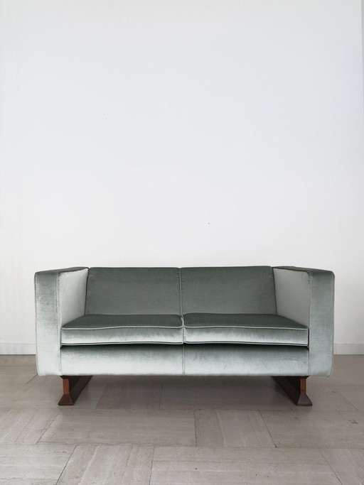 2 seaters attributed to Franco Albini for Poggi, Italy, 1960s