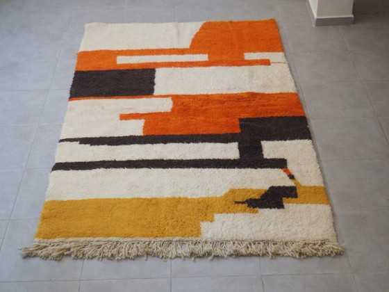 Image 1 of Tapis marocain artisanal en laine 250cmx150cm