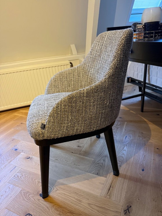 Image 1 of Silla de comedor Costa de Eichholtz Mademoiselle Beige