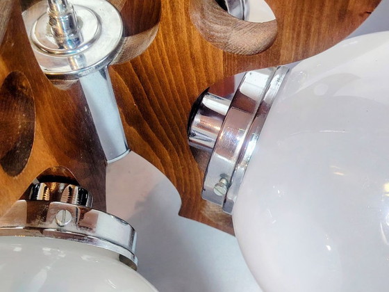 Image 1 of Space Age Sputnik Futurist Ceiling Light