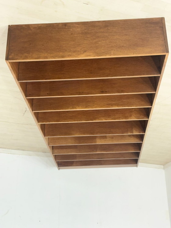 Image 1 of Libreria vintage / Mensola a muro di metà secolo / Mensola anni '60 / Libreria / Scaffale per libri