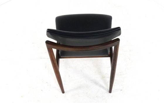 Image 1 of Set di 8 sedie Inger Klingenberg per Fristho Franeker rivestite vintage