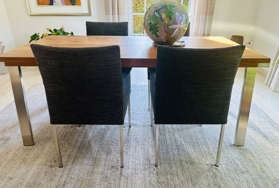 Image 1 of Bert Plantagie Seven tavolo con sedie Groove nuovo