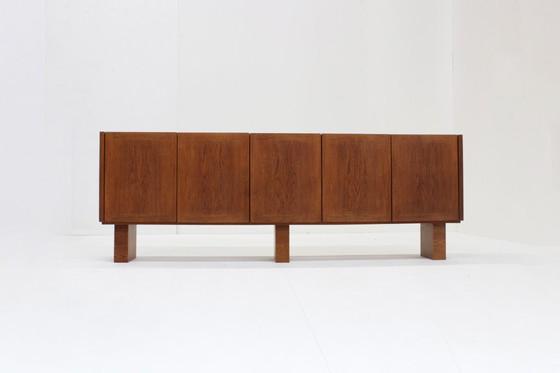 Image 1 of Vintage Mid Century large minimalist sideboard 1960s