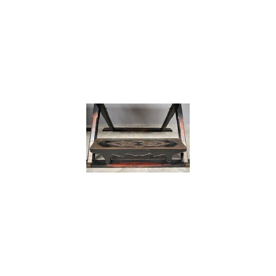 Image 1 of Pair of vintage folding thrones, 1920s