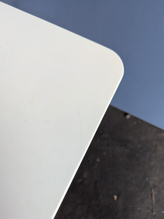 Vintage IKEA RIAN bijzettafel/ bedside table – Chrome, Wood (photo 5 of 10)