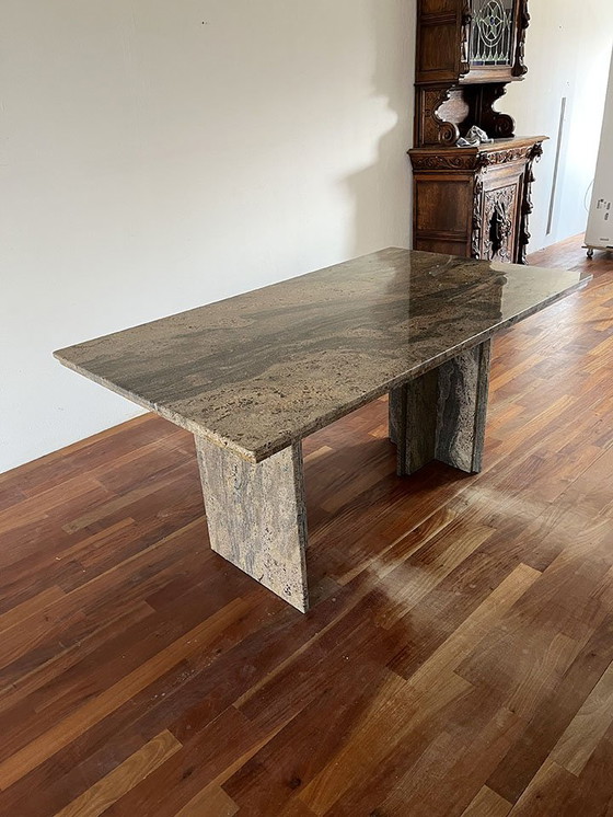 Image 1 of Granite Dining Table